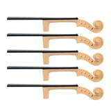 Maxbell 4/4 Size Plastic Violin Neck Fingerboard Fiddle Accessory