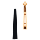 Maxbell 3/4 Size Plastic Violin Neck Fingerboard Fiddle Accessory