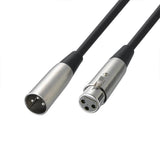Max XLR Male to Female Microphone Cable - 6 Feet, Stereo Gold-plated Welded Plug