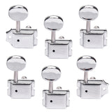 Max New 6 In Line Vintage Style Fender Guitar Machine Heads 6R Tuning Pegs