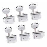 Max New 6 In Line Vintage Style Fender Guitar Machine Heads 6R Tuning Pegs