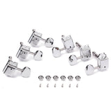 Max New 6 In Line Vintage Style Fender Guitar Machine Heads 6R Tuning Pegs
