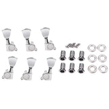 Max Maxb 6 Pieces 3R 3L Guitar Tuning Pegs Machine Heads for Acoustic Electric Guitar