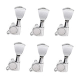 Max Maxb 6 Pieces 3R 3L Guitar Tuning Pegs Machine Heads for Acoustic Electric Guitar