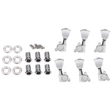 Max Maxb 6 Pieces 3R 3L Guitar Tuning Pegs Machine Heads for Acoustic Electric Guitar
