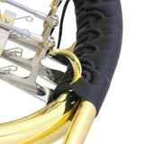 Max Maxb Three Button Brass Instrument Trumpet with Cleaning Care Kit Accessory