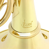 Max Maxb Three Button Brass Instrument Trumpet with Cleaning Care Kit Accessory