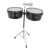 Max Maxb 6 inch Metal Cow Bell Noise Maker with Handle for Drumset Kit Percussion