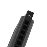 Max Maxb High-end 10 Hole 20 Tones Professional Blues Harmonica Diamond Black