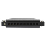 Max Maxb High-end 10 Hole 20 Tones Professional Blues Harmonica Diamond Black