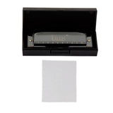 Max Maxb High-end 10 Hole 20 Tones Professional Blues Harmonica Diamond Black