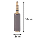 Max Maxb OMTP to CTIA Alloy Universal Earphone Headphone Mic Converter Adapter