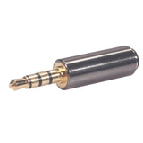 Max Maxb 5Pcs OMTP to CTIA Alloy Universal Earphone Headphone Mic Converter Adapter