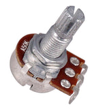 Max Maxb 4 Pieces A50K/B50K Long Split Shaft Audio Taper Low Friction Potentiometers