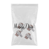 Max Maxb 4 Pieces A50K/B50K Long Split Shaft Audio Taper Low Friction Potentiometers