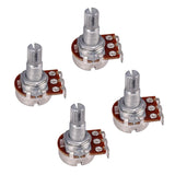 Max Maxb Long Split Shaft ELectric Guitar Bass Volume Tone Control Pots Potentiometer