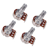 Max Maxb Long Split Shaft ELectric Guitar Bass Volume Tone Control Pots Potentiometer