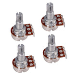 Max Maxb Long Split Shaft ELectric Guitar Bass Volume Tone Control Pots Potentiometer