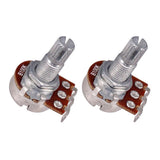 Max Maxb Long Split Shaft ELectric Guitar Bass Volume Tone Control Pots Potentiometer