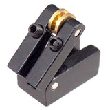 Max Maxb Black Fixed 6 String Headless Guitar Bridge Tailpiece Roller Saddle