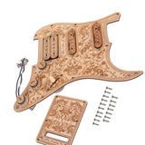 Max Maxb Wired Alnico V Humbucker Pickup Pickguard Protector SSH for Strat Guitar
