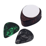 Max Maxb Rose Wood Guitar Pick Case Heart Shape Plectrum Box Guitar Parts Accessories