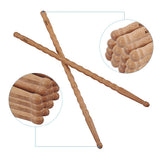 Max Maxb 1 Pairs Wavy Bamboo Drumsticks 5A Drum Stick Percussion Instrument Accessory