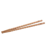 Max Maxb 1 Pairs Wavy Bamboo Drumsticks 5A Drum Stick Percussion Instrument Accessory