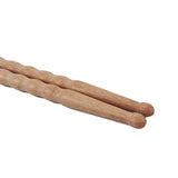 Max Maxb 1 Pairs Wavy Bamboo Drumsticks 5A Drum Stick Percussion Instrument Accessory