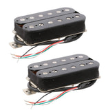 Max Maxb Double Pickups White Copper Base Plate Guitar Pickup Guitar Accs 80x32x15mm