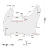 Max Maxb Anti-scratch Guitar Pickguard Guard Plate for  Tele TL Guitar