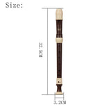 Max Maxb Soprano Recorder 8-Hole Clarinet with Cleaning Rod + Wiping Cloth, Key of B