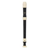 Maxbell British ABS Baroque Treble B Tone 8 Hole Clarinet Descant Recorder Black