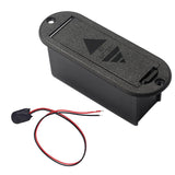 Max Maxb 1pc 9V Battery Box for Electric Guitar Bass And Active Pickup With Connector