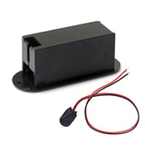 Max Maxb 1pc 9V Battery Box for Electric Guitar Bass And Active Pickup With Connector