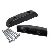 Max Maxb 2 Pieces Bass Guitar Thumb Rest/Finger Rest With 4pcs Screws - Matte Black
