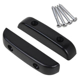 Max Maxb 2 Pieces Bass Guitar Thumb Rest/Finger Rest With 4pcs Screws - Matte Black