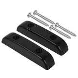 Max Maxb 2 Pieces Bass Guitar Thumb Rest/Finger Rest With 4pcs Screws - Matte Black