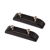 Max Maxb 2 Pieces Bass Guitar Thumb Rest/Finger Rest With 4pcs Screws - Matte Black