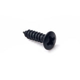 Max Maxb 100pcs Bass Guitar Pickguard Screws For Electric Guitar Bass 3x12mm Black
