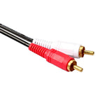 Max Maxb Dual RCA to XLR Male Cable Phono Plug Stereo Audio Connection Microphone