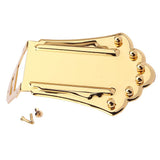 Max Maxb Jazz Guitar Tailpiece Bridge Sector Trapeze Tailpiece Musical Instruments