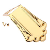 Max Maxb Jazz Guitar Tailpiece Bridge Sector Trapeze Tailpiece Musical Instruments