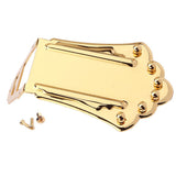 Max Maxb Jazz Guitar Tailpiece Bridge Sector Trapeze Tailpiece Musical Instruments
