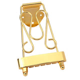 Max Maxb A Set 6 String Jazz Archtop Guitar Trapeze Tailpiece Electric Guitar Gold