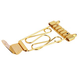 Max Maxb A Set 6 String Jazz Archtop Guitar Trapeze Tailpiece Electric Guitar Gold