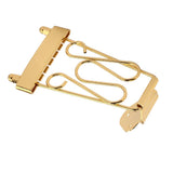 Max Maxb A Set 6 String Jazz Archtop Guitar Trapeze Tailpiece Electric Guitar Gold