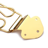 Max Maxb A Set 6 String Jazz Archtop Guitar Trapeze Tailpiece Electric Guitar Gold
