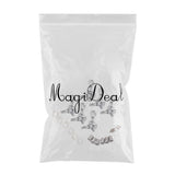 Max 6L Guitar Tuning Pegs Tuner Machine Head for Acoustic Electric Guitar Silver
