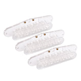 Maxbell 3 Pieces Single Coil Neck Pickup Bobbins 52mm Pole Spacing Fit Strat Guitar